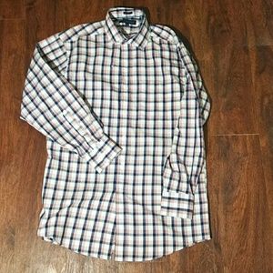 NWOT Tommy Hilfiger Button Front Dress Shirt